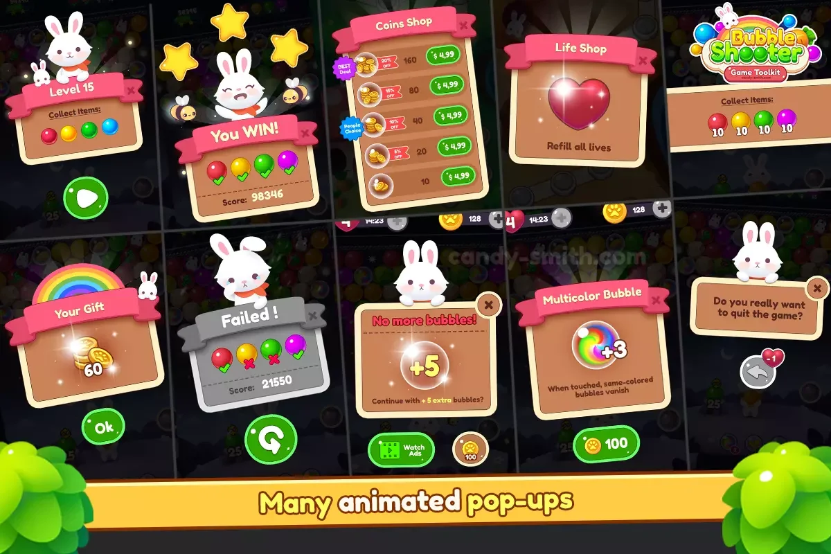 Bubble Shooter: Game Toolkit — screenshot 1