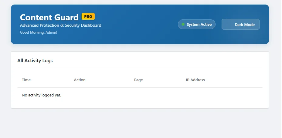 Content Guard - Ultimate WordPress Protection — screenshot 10