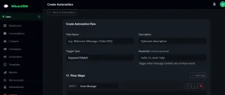 WhatsApp CRM + Automation