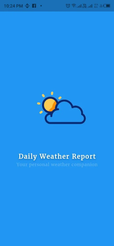 SkyCasto Flutter Weather & AQI App with WeatherAPI — screenshot 1