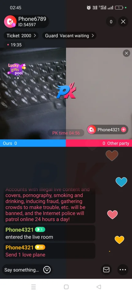 M Live App — screenshot 2