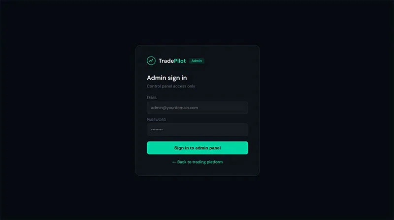 Forex and Crypto Trading Platform — screenshot 4