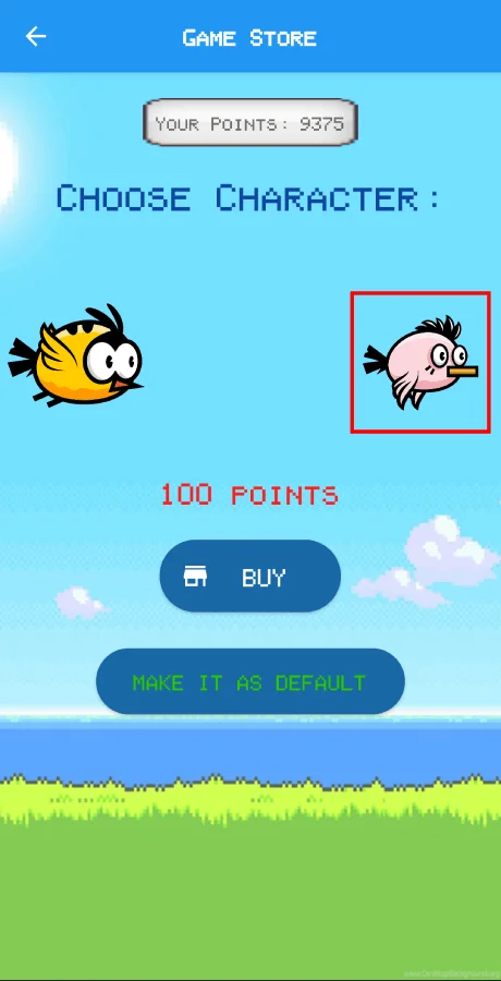 Flying Bird Game - Play to Earn Bitcoin with Admin Panel and AdMob — screenshot 3