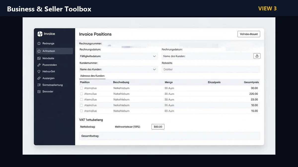 Business & Seller Toolbox — screenshot 2