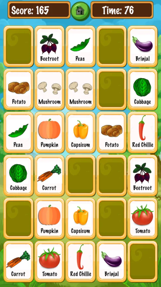 Card Match Memory Kids Games Unity Game Template for Android & iOS + 11 Card Themes — screenshot 7