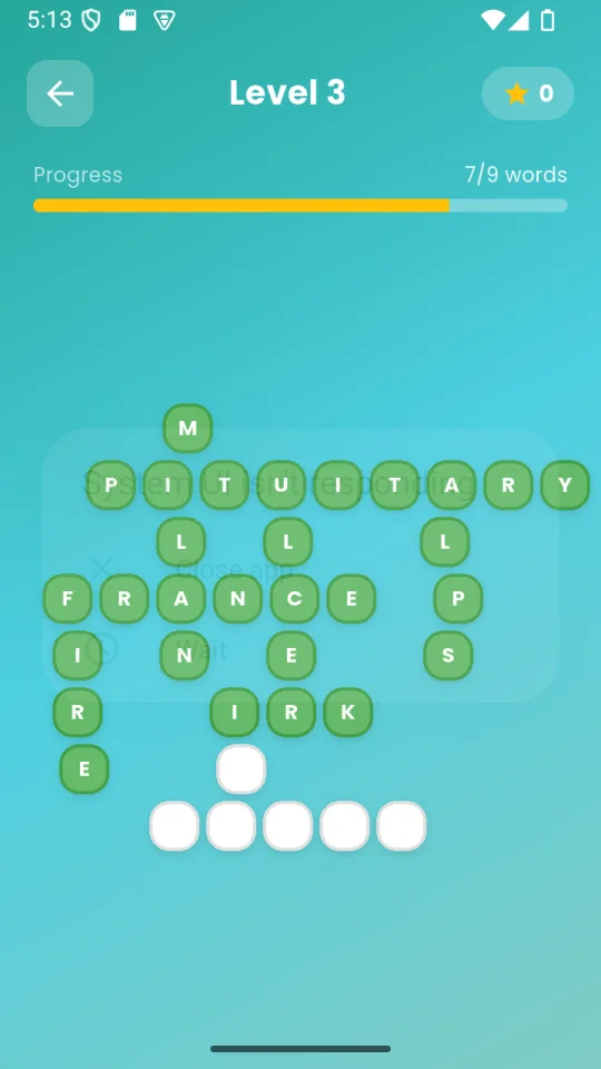 Crossword — screenshot 3