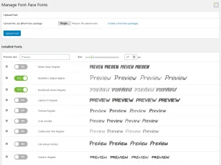 FontPress - WordPress Font Manager