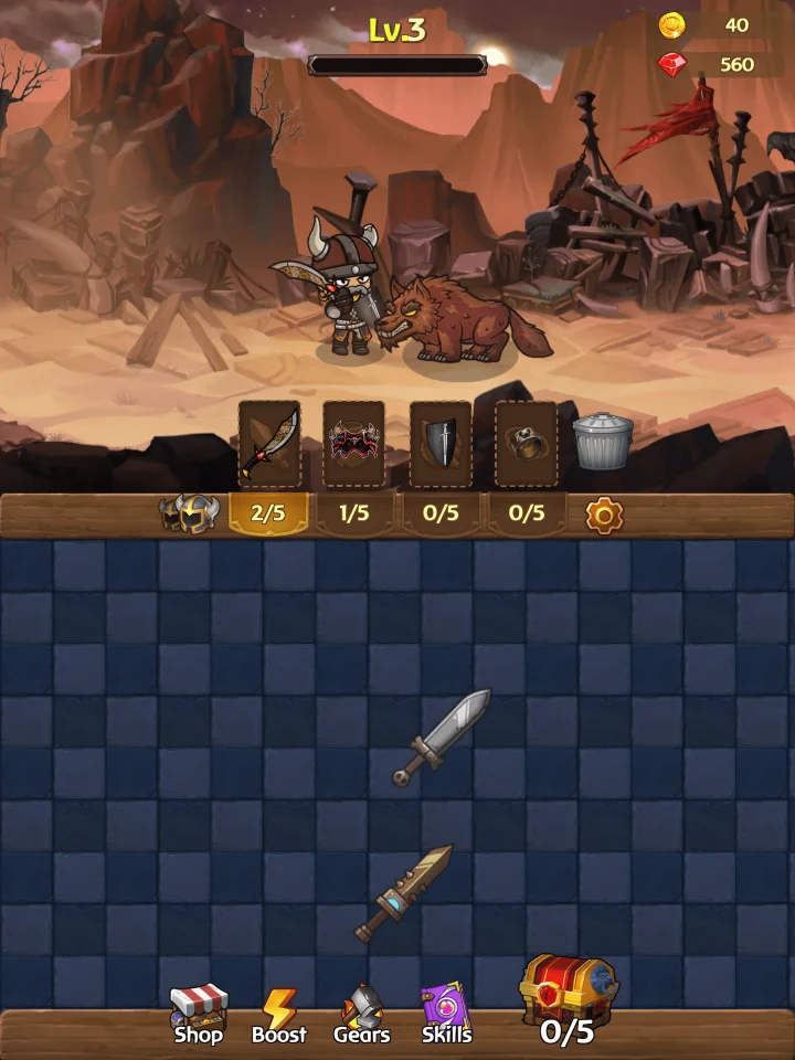 Merge Dungeon Merge Idle RPG Template for Unity Game, Merge Game — screenshot 10