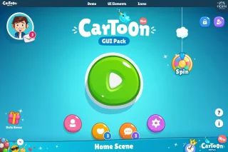 Cartoon GUI Pack