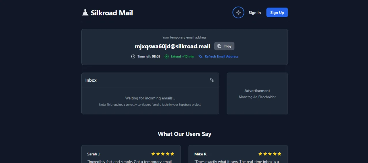 SilkRoad Inbox, Mailbox & Messaging UI | React Modern Template — screenshot 4