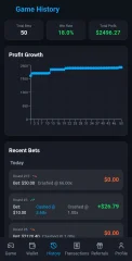 Crash Game Node.js Realtime Engine + Advanced RTP Control + Wallet & Referral System (Full Admin Panel)