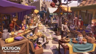 POLYGON Fantasy Kingdom - Low Poly 3D Art by Synty