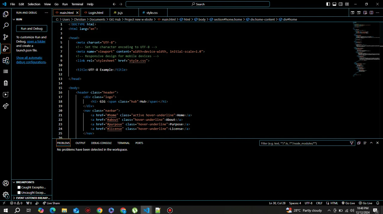 GiG Hub — screenshot 1