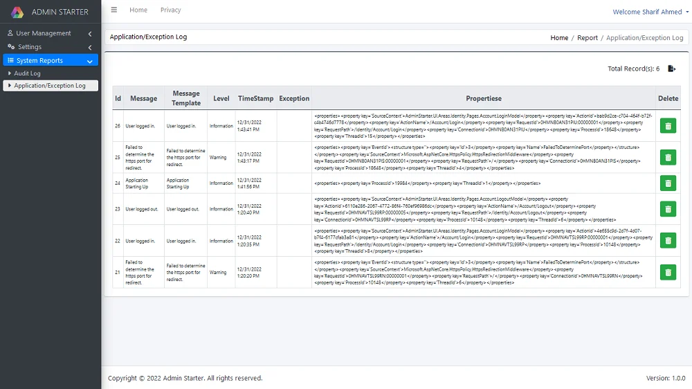 Clean Admin - ASP.NET Core 7 Admin Starter — screenshot 6