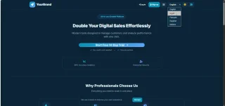 SaaS Landing Page HTML Template 10 Themes, 5 Languages
