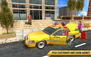 Crazy Passenger Taxi Driver – American Yellow Cabs