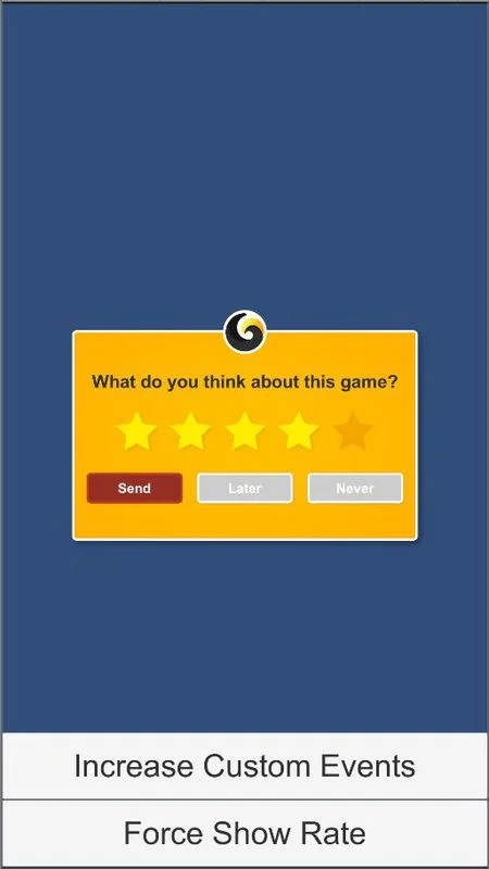 Rate Game Popup (Android & iOS) — screenshot 3