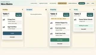 Nicmenu - QR Menu & Table Ordering SaaS