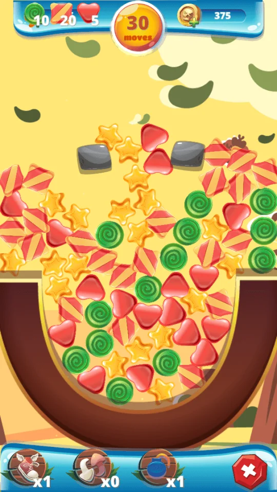 Sweety Shapes Physics Match3 — screenshot 9