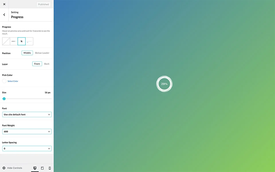 LoftLoader Pro - Preloader Plugin for WordPress — screenshot 4