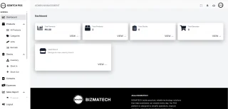 Web-Based Bizmatech POS Management System with Data Analytics