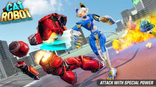 Cat Robot Transform