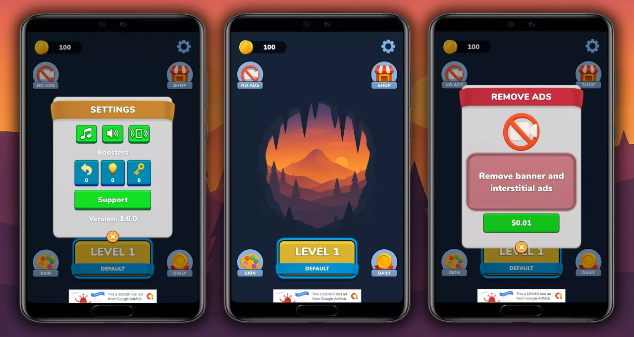 Solitaire Sort Puzzle Template + Level Editor — screenshot 4
