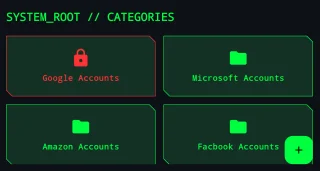 Hacker Vault Ultimate AES-256 Encrypted Account Manager