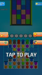 Knit Color Rope Sort Jam Puzzle Unity Source Code