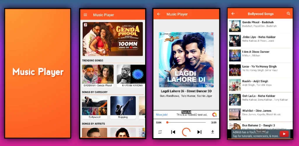Musico - Online Music Player App for Kodular 2022 — screenshot 2