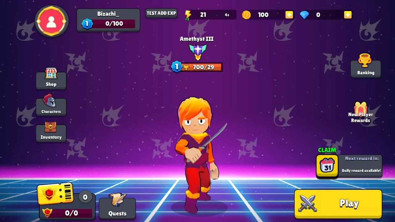 BulletHell Elemental Template — screenshot 1