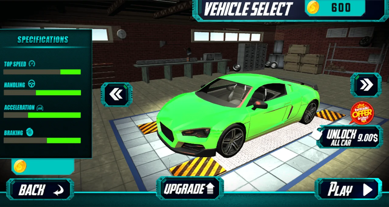Crazy Car Stunt Racing Car Rider Game — screenshot 4