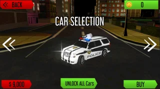 Drive Police Car Gangsters Chase