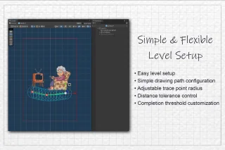 Draw One Piece Unity Template