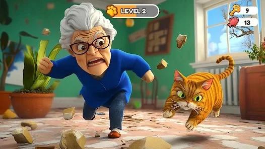 Bad Cat Simulator: Prank Gran — screenshot 3
