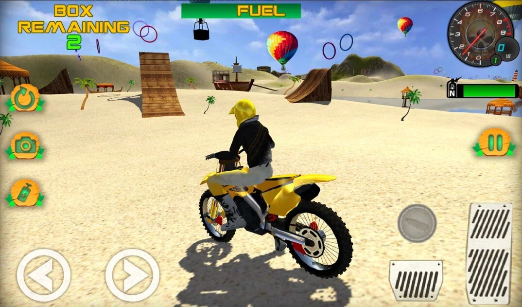 Ready to Publish Motocross Beach Game: Bike Stunt Racing - Made with Your Own Name and Ads Id — screenshot 3