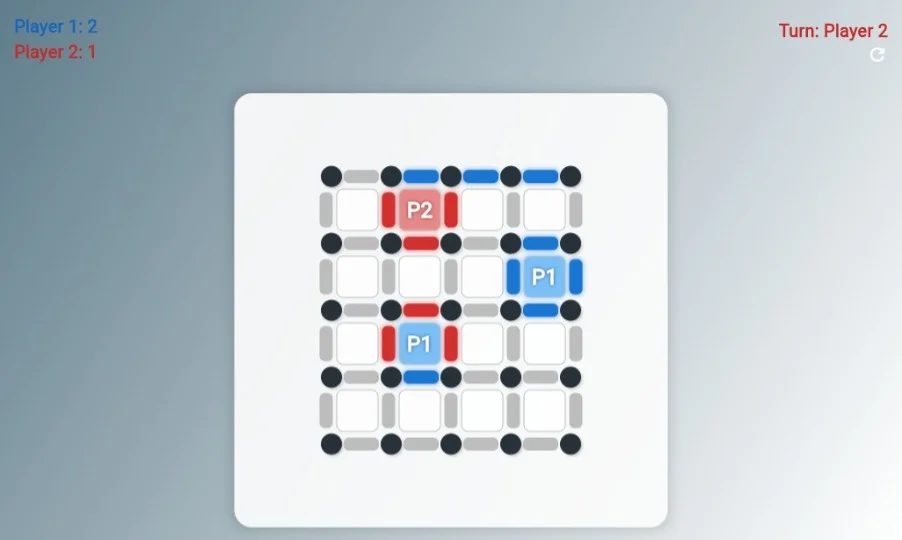 Dots and Boxes - Classic Multiplayer Strategy Game | Flutter Source Code — screenshot 5