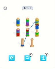 Rope Color Sort