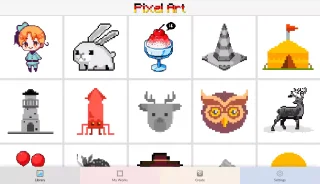 Pixel Art Color by Number