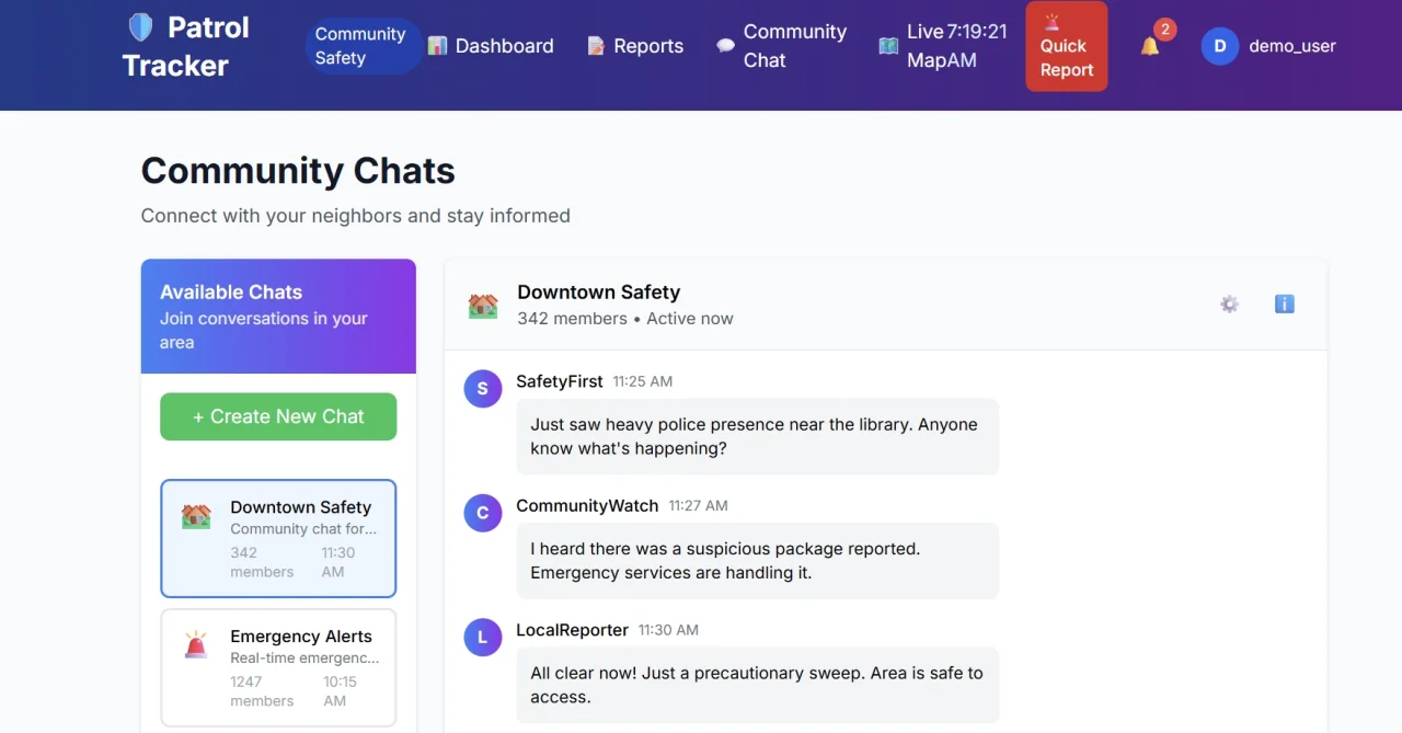 Patrol Tracker — screenshot 2