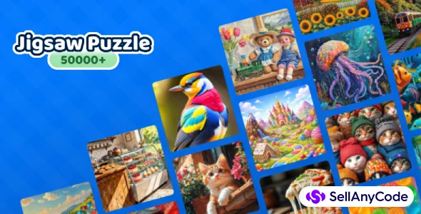 Jigsaw Puzzle | Flutter Android & iOS Game Template with Daily Puzzles