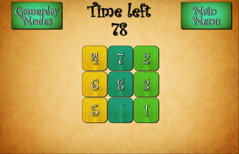 Slide Puzzle Unity3D Source Code + Android & iOS Deployment + AdMob Integrated — screenshot 2