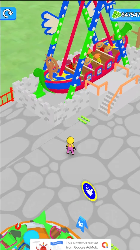 Awesome Park Idle Game 3D Unity Source Code — screenshot 4