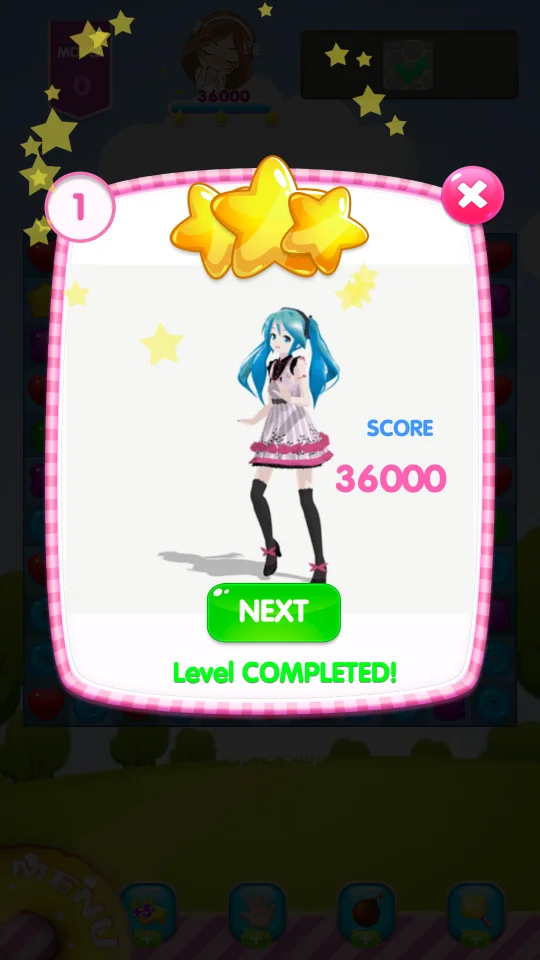 Candy Girl Match 3 — screenshot 4