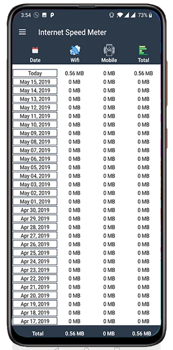 Internet Speed Test & Internet Daily Usage | AdMob | Firebase — screenshot 3