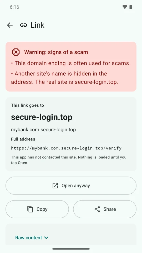 Safe QR & Barcode Scanner Android + iOS — screenshot 2
