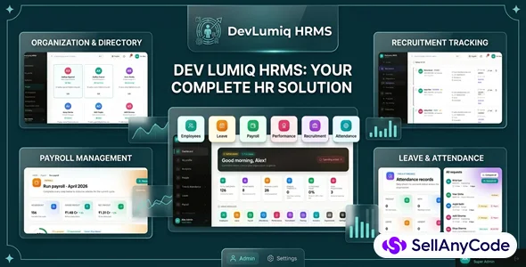 DevLumiq HRMS Next.js HR Management System