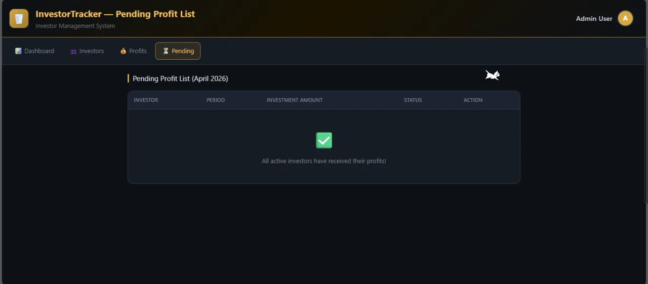 InvestorTracker — screenshot 8