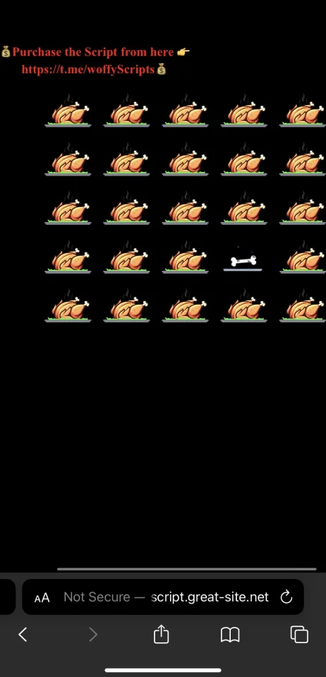 Mystake Chicken Script — screenshot 1