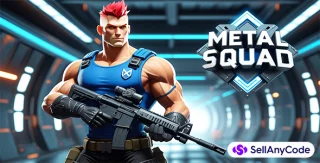 Metal Squad Unity 2D Shooter Game